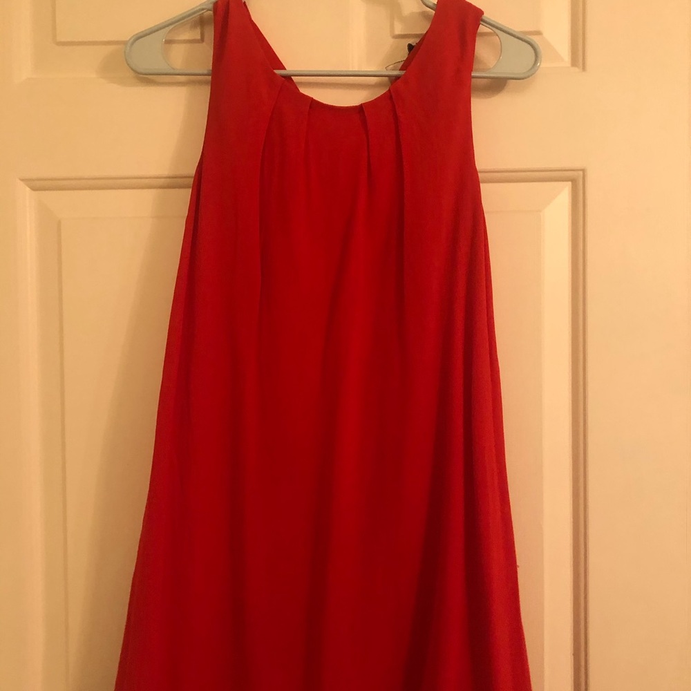 Red dress